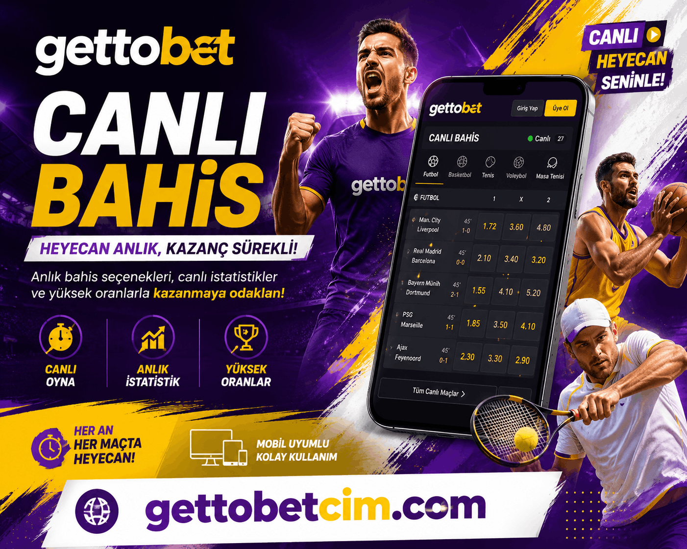 Gettobet Canlı Bahis