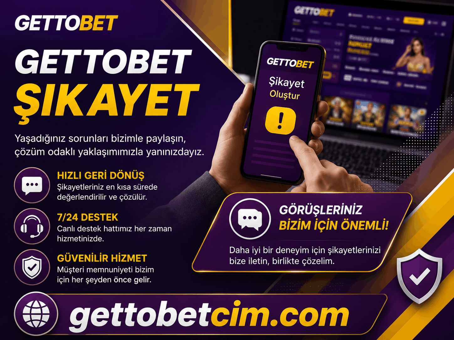 Gettobet Şikayet