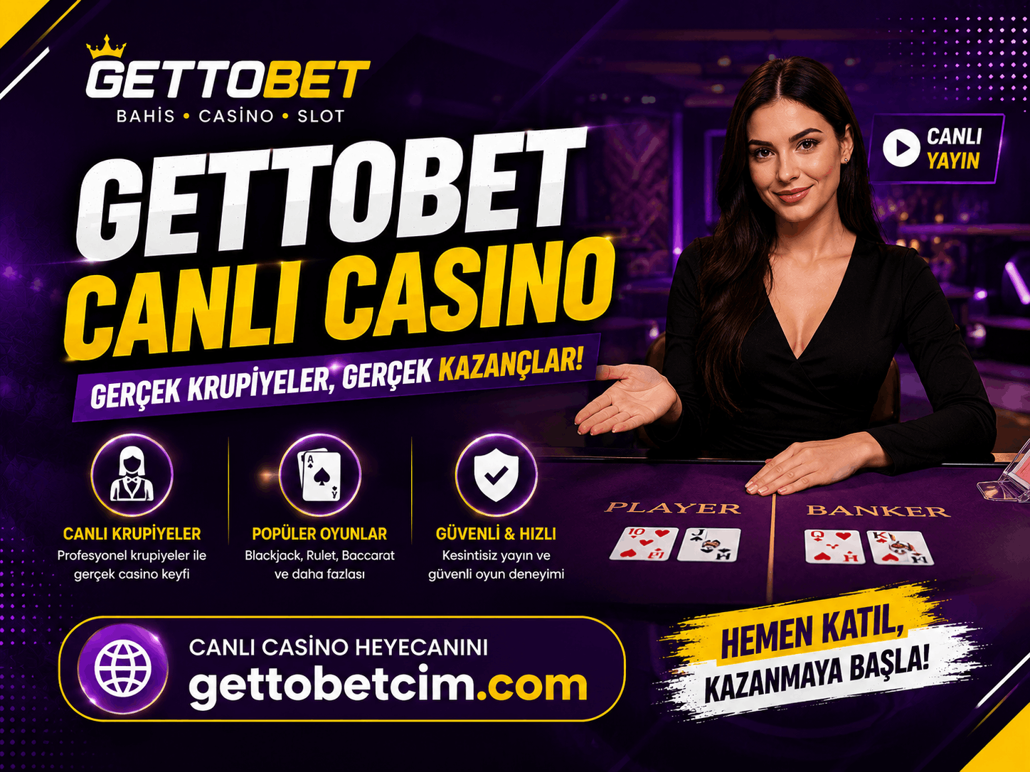 Gettobet Canlı Casinoı