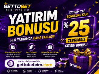 Gettobet Yatırım Bonusu