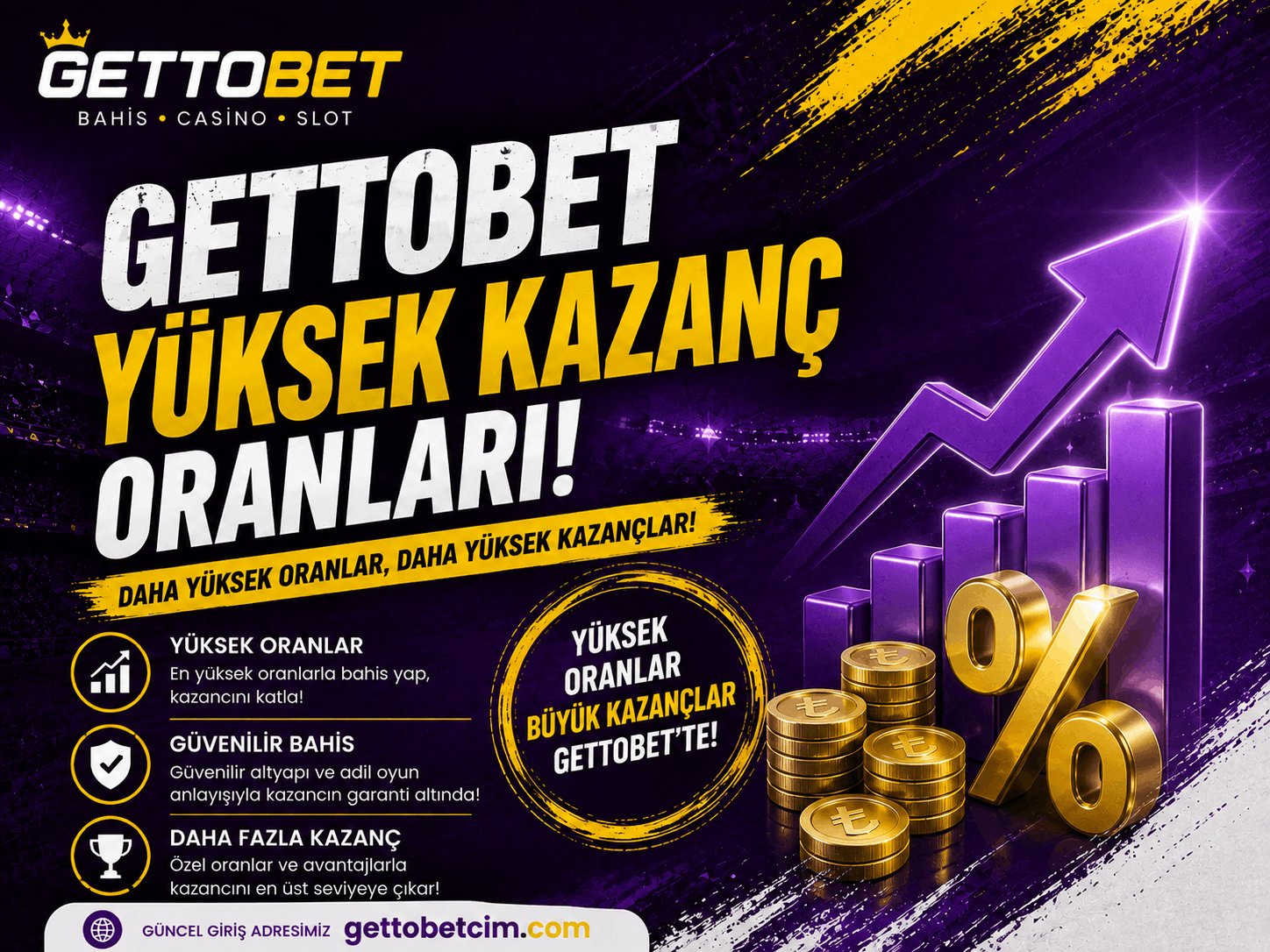Gettobet Yüksek Kazanç Oranları